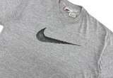 Vintage 90s Nike Swoosh Crewneck Tee Grey 
