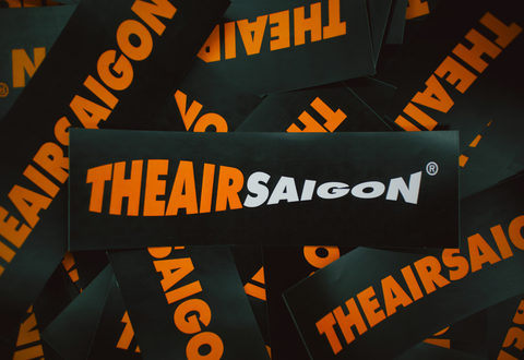  The Air Saigon® Box Logo Sticker SS25 