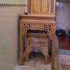 Bàn thờ gỗ sồi kèm tủ 112