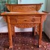 Bàn thờ gia tiên 2 tầng gỗ gõ đỏ