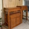 Bàn thờ gỗ sồi kèm tủ 109