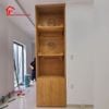 Tủ thờ 2 tầng kết hợp bàn treo gỗ sồi