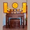 Bàn thờ gia tiên gỗ sồi BT41