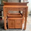 Bàn thờ gia tiên gỗ sồi