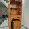 Khung phòng thờ bằng gỗ
