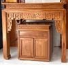 Bàn thờ gia tiên gỗ gõ đỏ kèm tủ