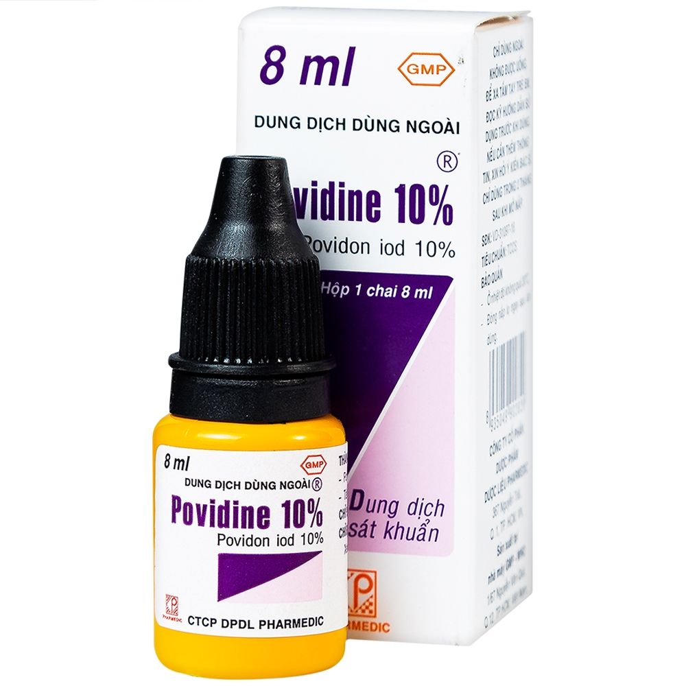 Pharmedic Thuốc Tẩy Trùng Và Sát Khuẩn Povidine 10%, 20ml/bottle