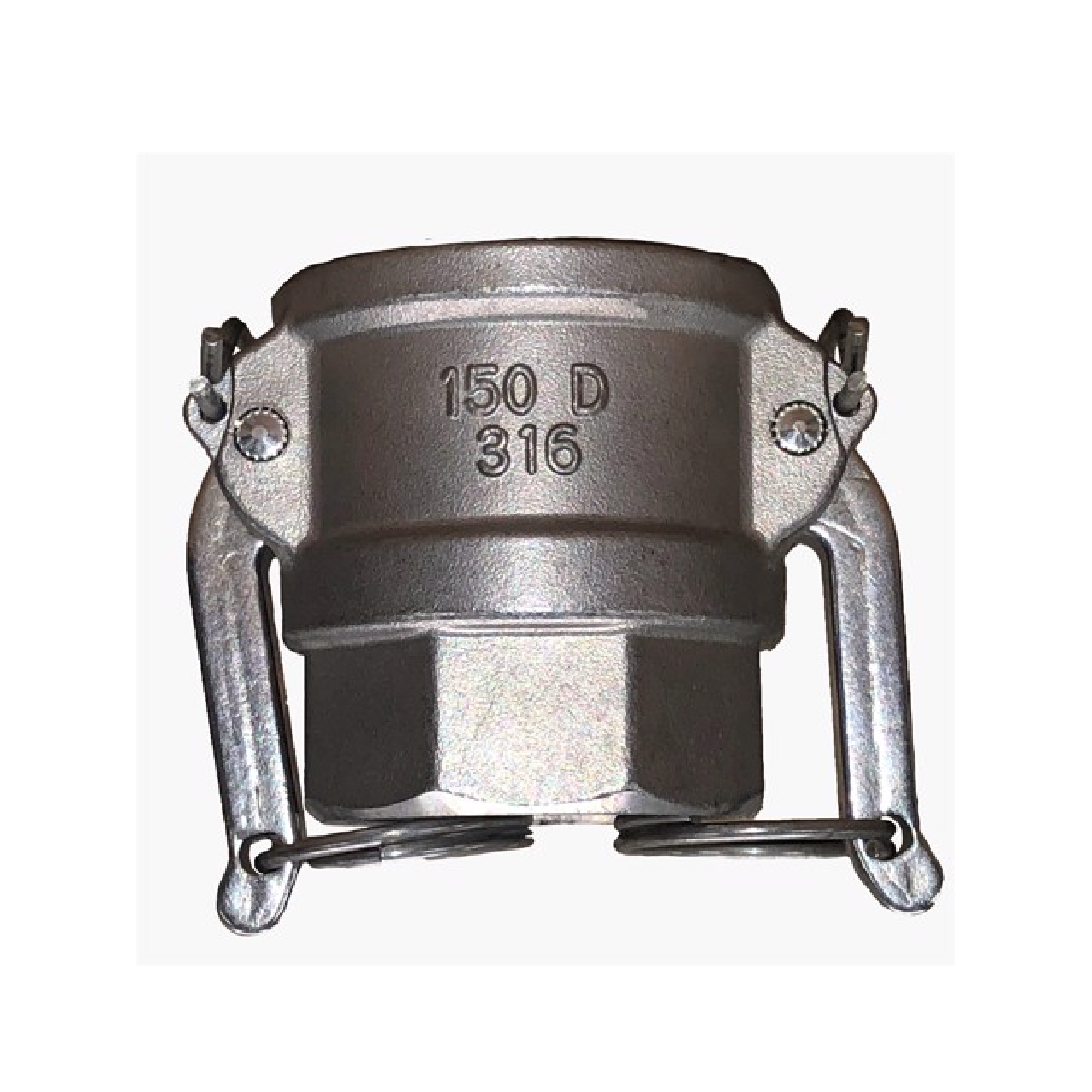 Cam & Groove D150 Fitting, 1-1/2 Inch Female Camlock Coupler X Female NPT Thread