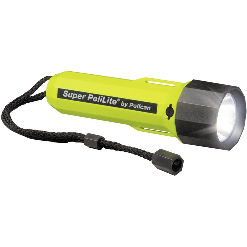 Pelican Super Pelilite 1800 dive Light 2 'C' Laser Spot Xenon Lamp (Yellow)