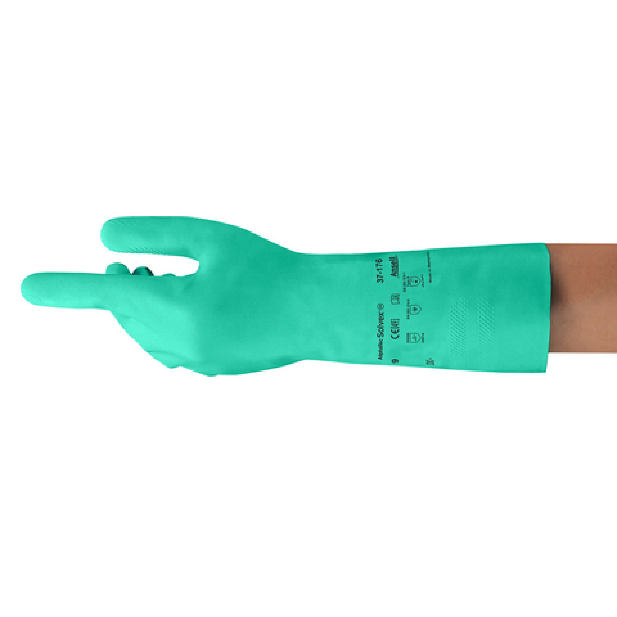 Ansell Alphatec® Solvex® 37-176 Chemical-Resistant Gloves, Size 8