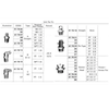Grease Nipple Pin Type, Pf 3/8 Plated Steel Impa #617623