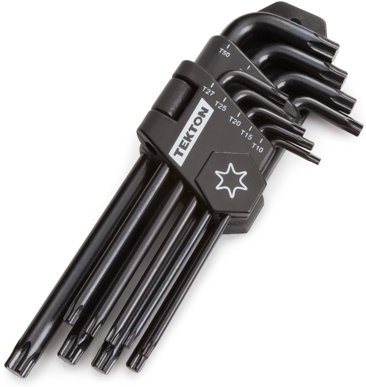Tekton 25291 Star Key Wrench Set, 9-Piece (T10-T50)