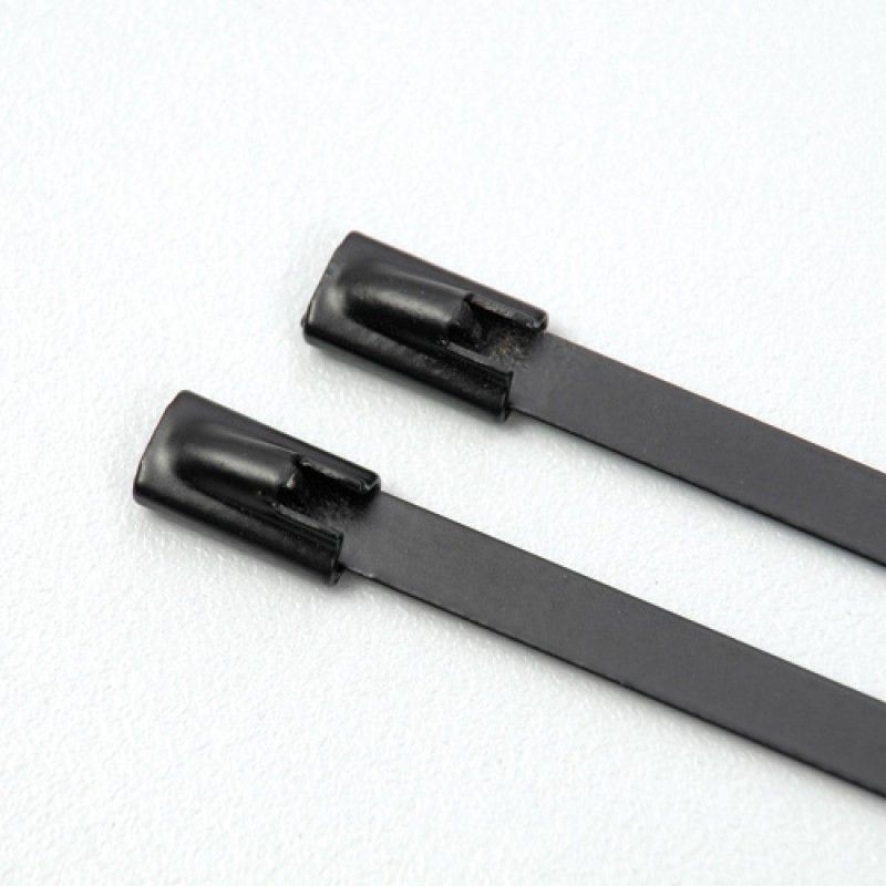 Partex SSTC4316 Coated Stainless Steel Cable Ties (Pack of 100), 360mm x 4.6mm