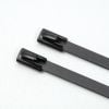 Partex SSTC4316 Coated Stainless Steel Cable Ties (Pack of 100), 360mm x 4.6mm