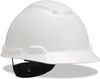 3M H-701R, H-700 Series Hard Hat with Four Point Ratchet Suspension, White