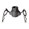 Cam & Groove D100 Fitting, 1 Inch Female Camlock Coupler X Female NPT Thread