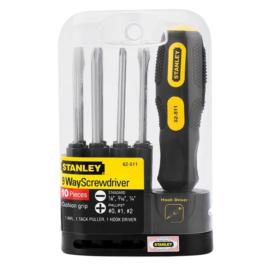 Bộ Tô Vít 9 Chi Tiết Stanley 62-511