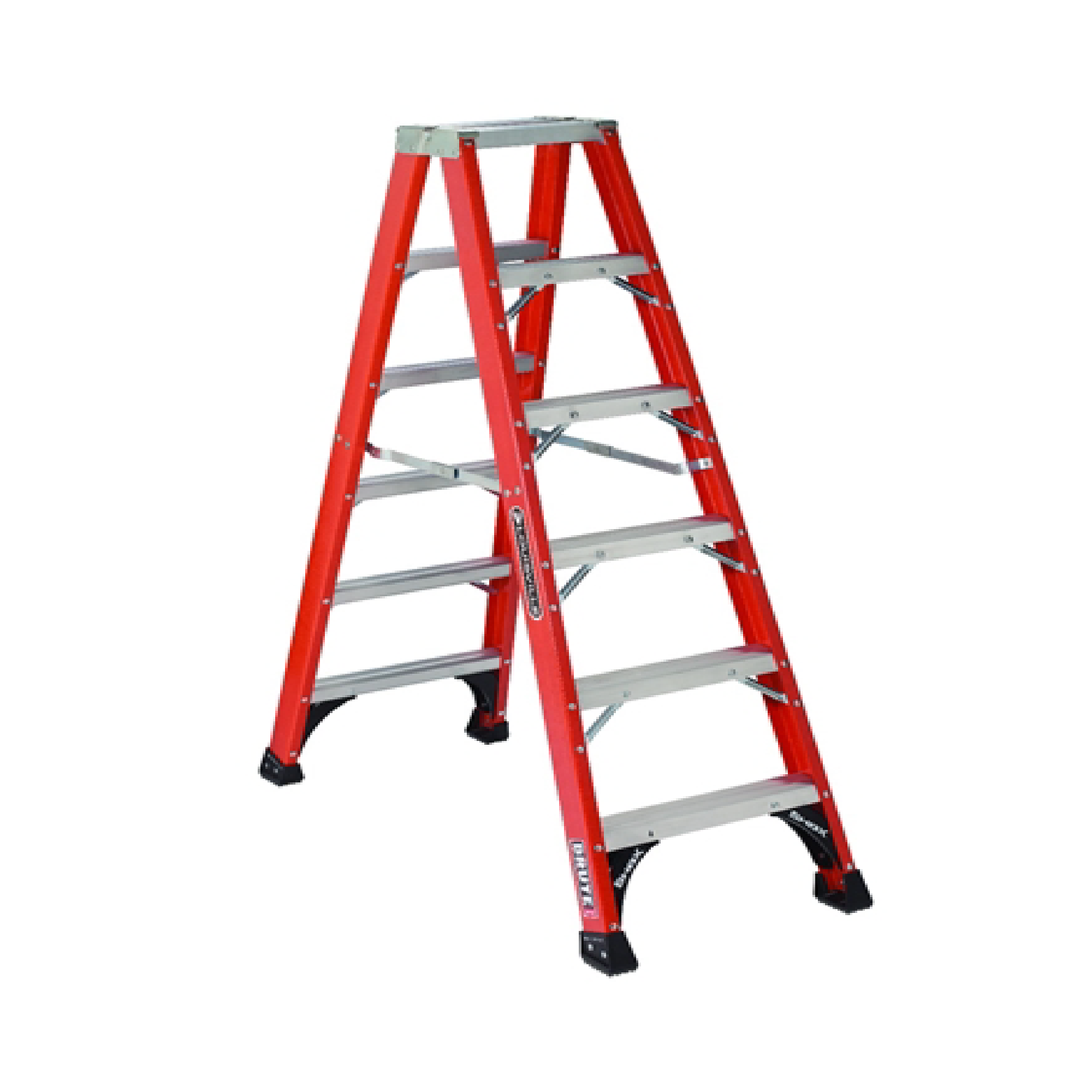 Louisville Ladder 6-Foot Fiberglass Step Ladder, Type IAA, 375-Pound Load Capacity, FM1406HD