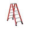 Louisville Ladder 6-Foot Fiberglass Step Ladder, Type IAA, 375-Pound Load Capacity, FM1406HD