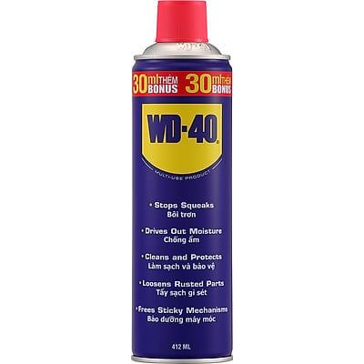 Chai Xịt Chống Rỉ Sét, Bôi Trơn WD-40 412ml