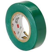 Băng Keo Điện 3M Scotch 35 Xanh Lá (Green) 19mm X 20m