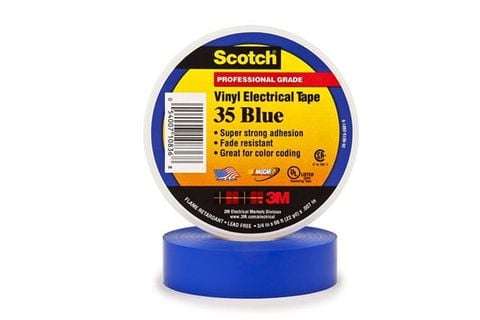 Băng Keo Điện 3M Scotch 35 Xanh Biển (Blue) 19mm X 20m