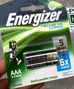 Bộ 2 Pin Đũa Sạc Energizer AAA 800mAh NH12ERP2