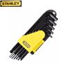 Khóa Lục Giác Bi 12 Cây Hệ In Hex Key Stanley 69-257