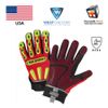 Găng Tay Cơ Khí West Chester 86713 R2 Safety Rigger Glove, Màu Cam, Size L