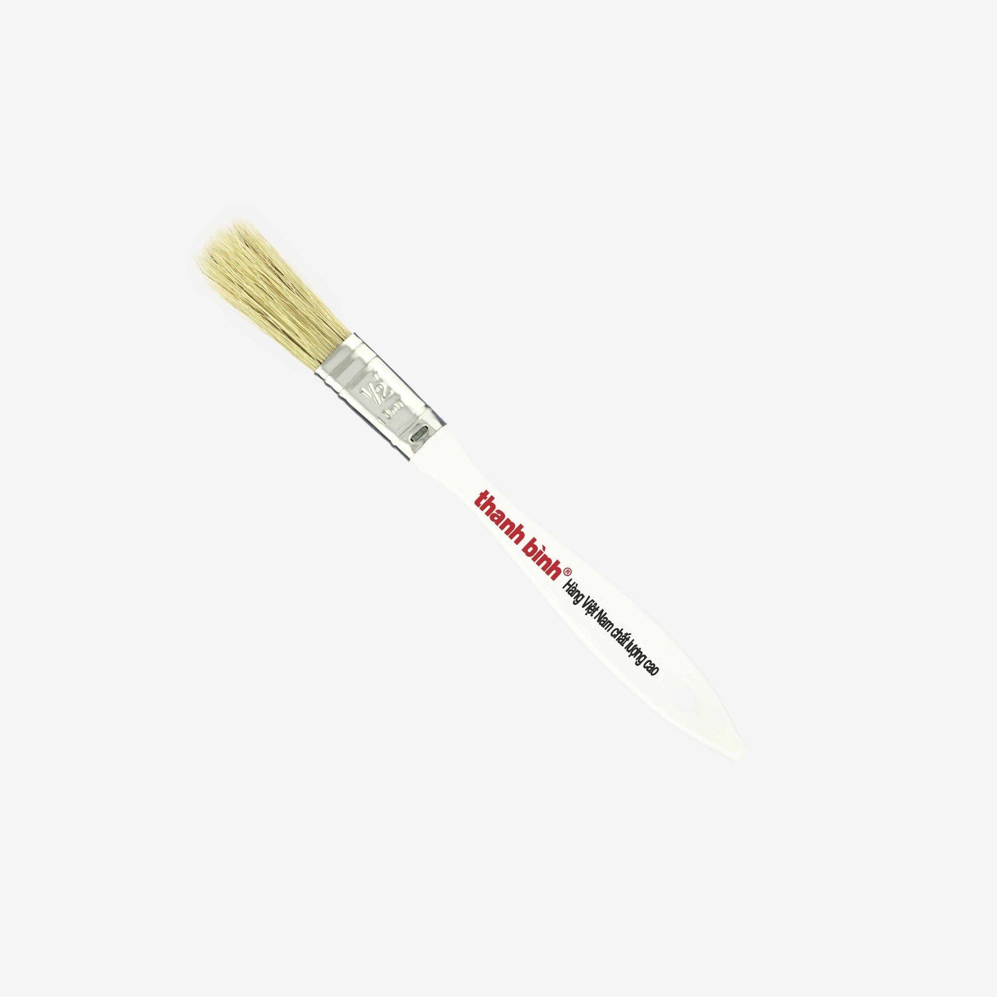 Thanh Bình Wooden Handle Paint Brush, 1CH05, 0.5