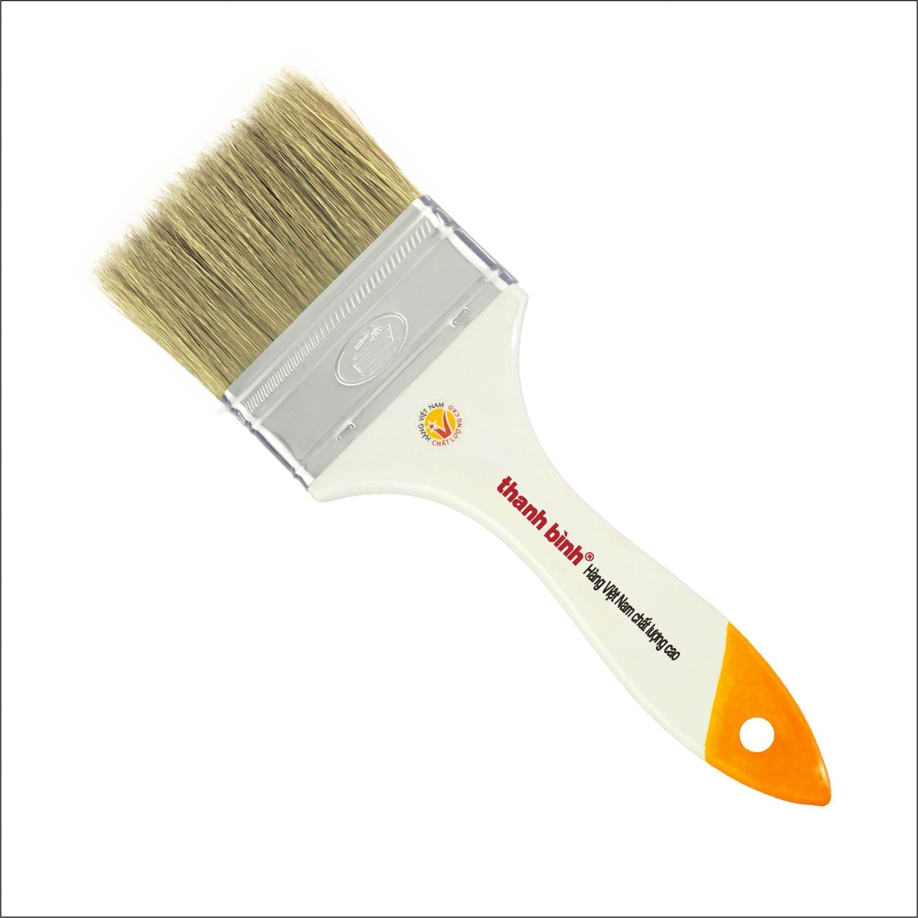Thanh Bình Wooden Handle Paint Brush, 1CM30, 3