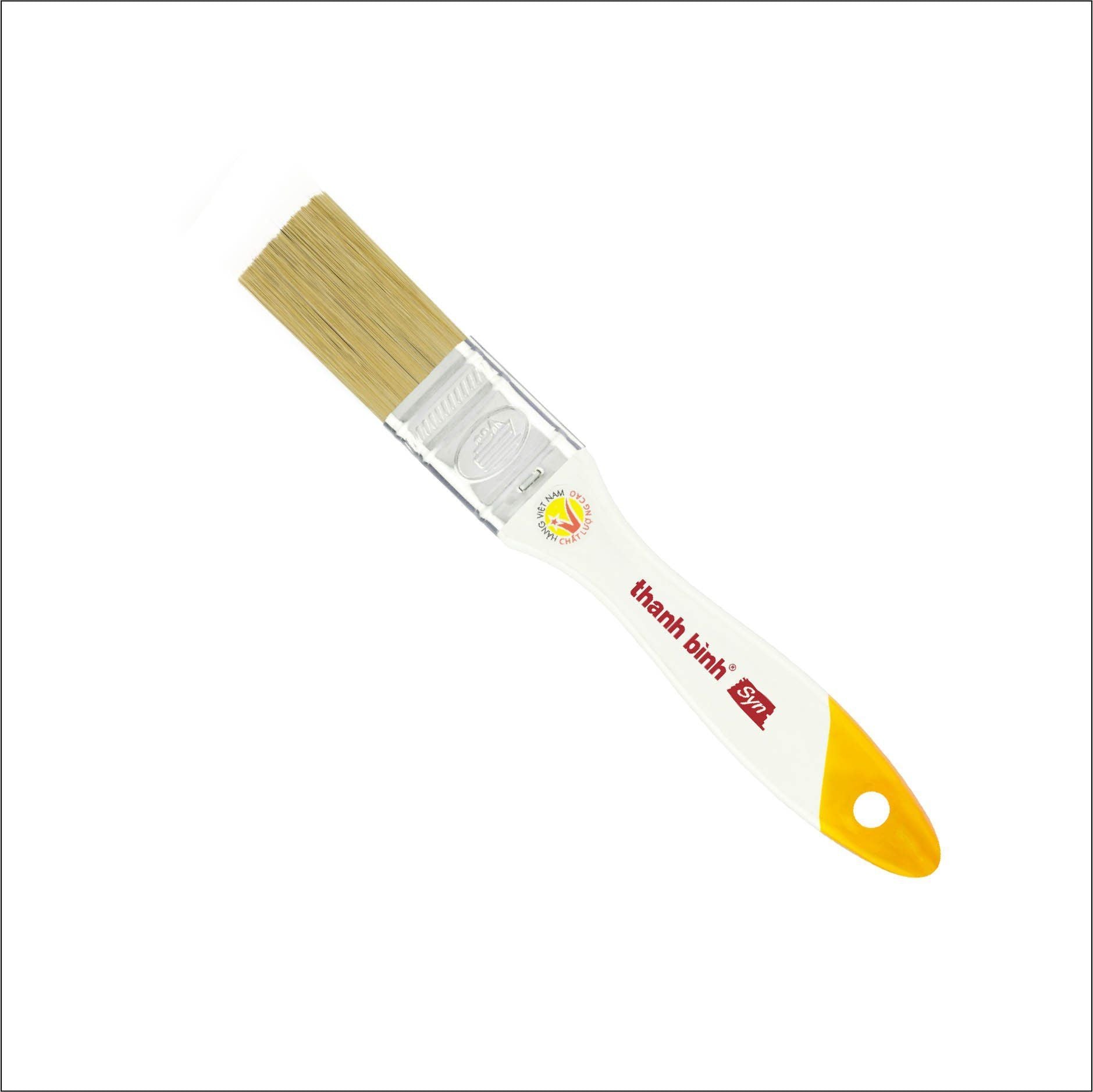 Thanh Bình Wooden Handle Paint Brush Syn, 1CMS10, 1