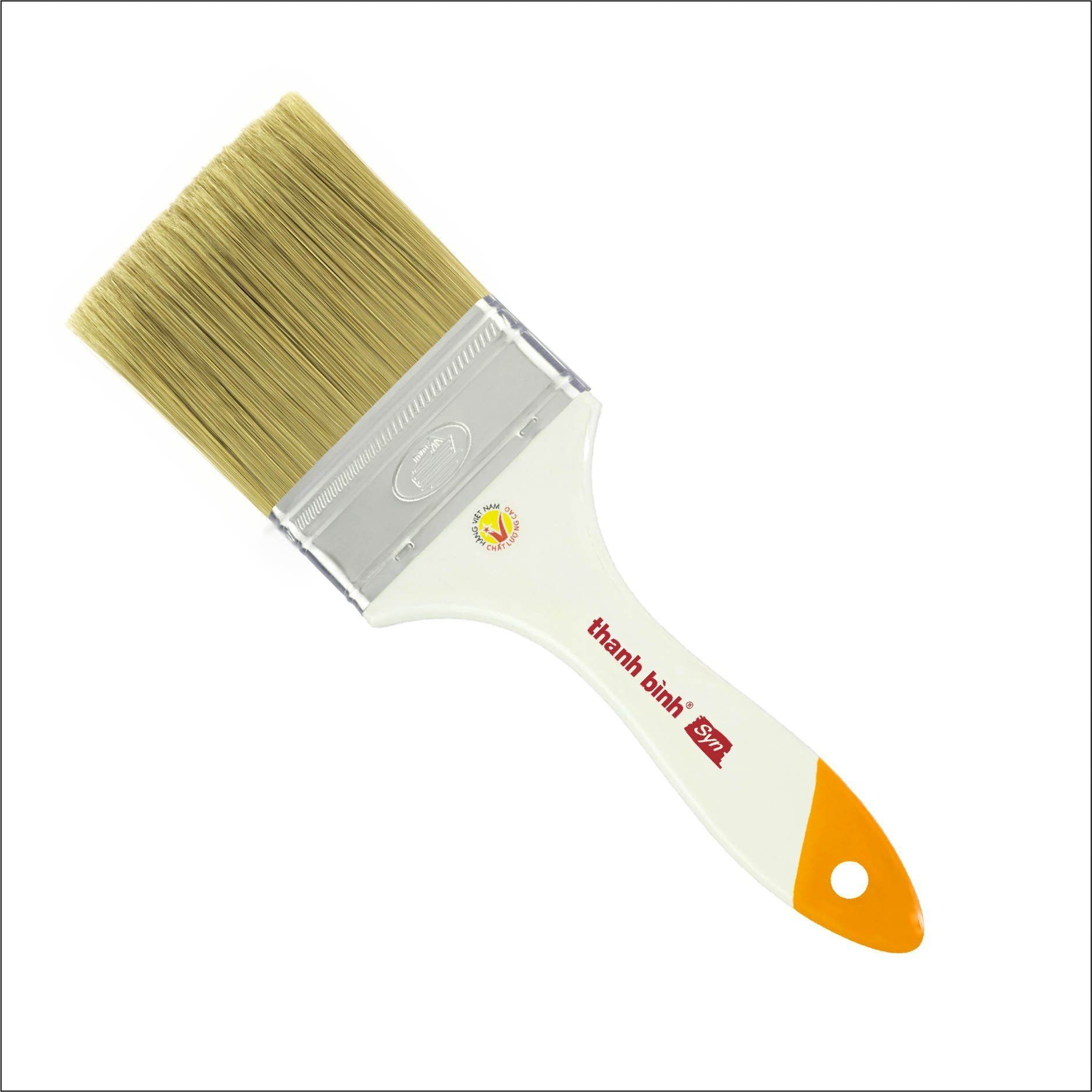 Thanh Bình Wooden Handle Paint Brush Syn, 1CMS30, 3