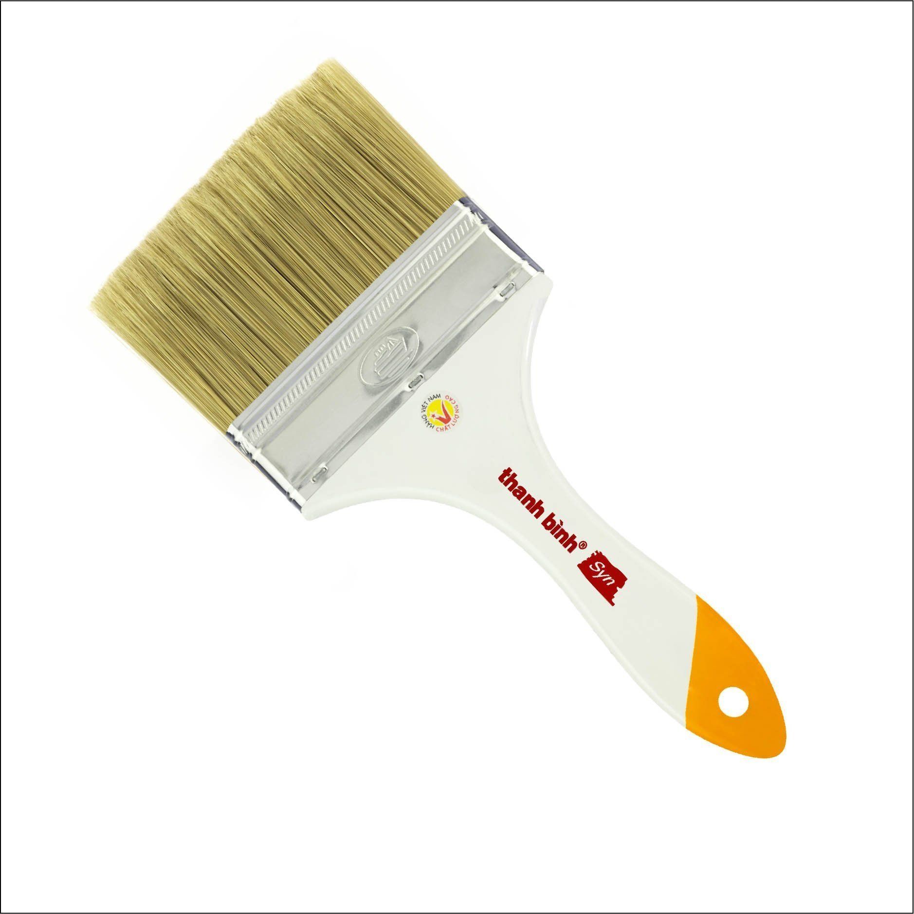 Thanh Bình Wooden Handle Paint Brush Syn, 1CMS40, 4