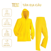 Oriental PVC 2pc Rainsuit, Yellow, Size M