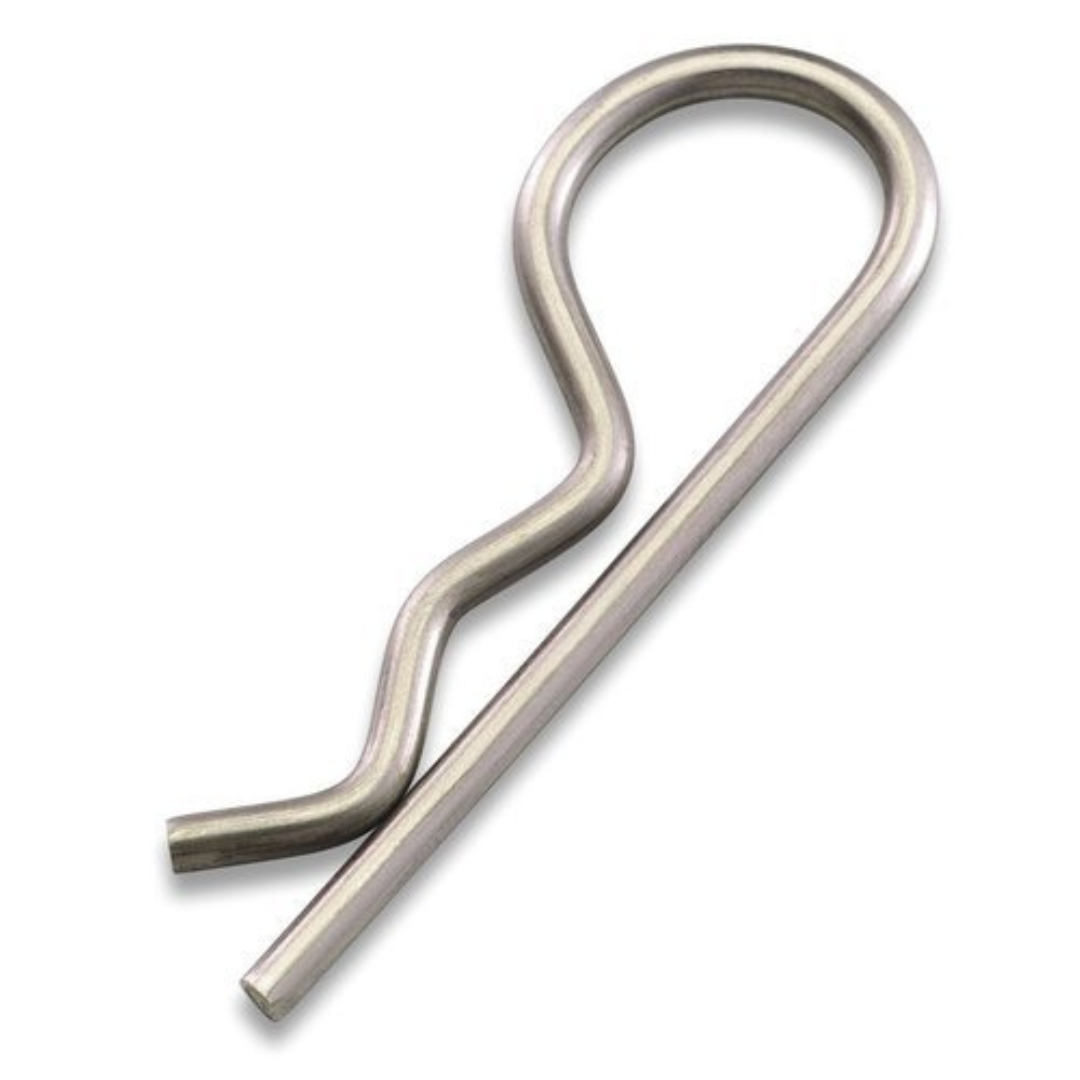 R-Clip, R Type Cotter Pin, Galvanized, 4mm X 45mm