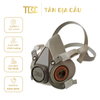 Mặt Nạ Phòng Độc Nửa Mặt Bảo Vệ Hô Hấp 3M 6200, 24 Cái/Thùng