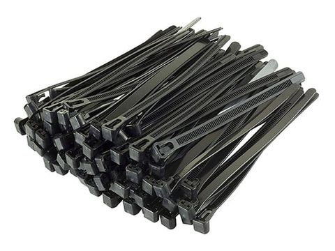 Dây rút nhựa KST K-100M-B, 100 X 2.5mm, Màu Đen, 100 Sợi/Túi