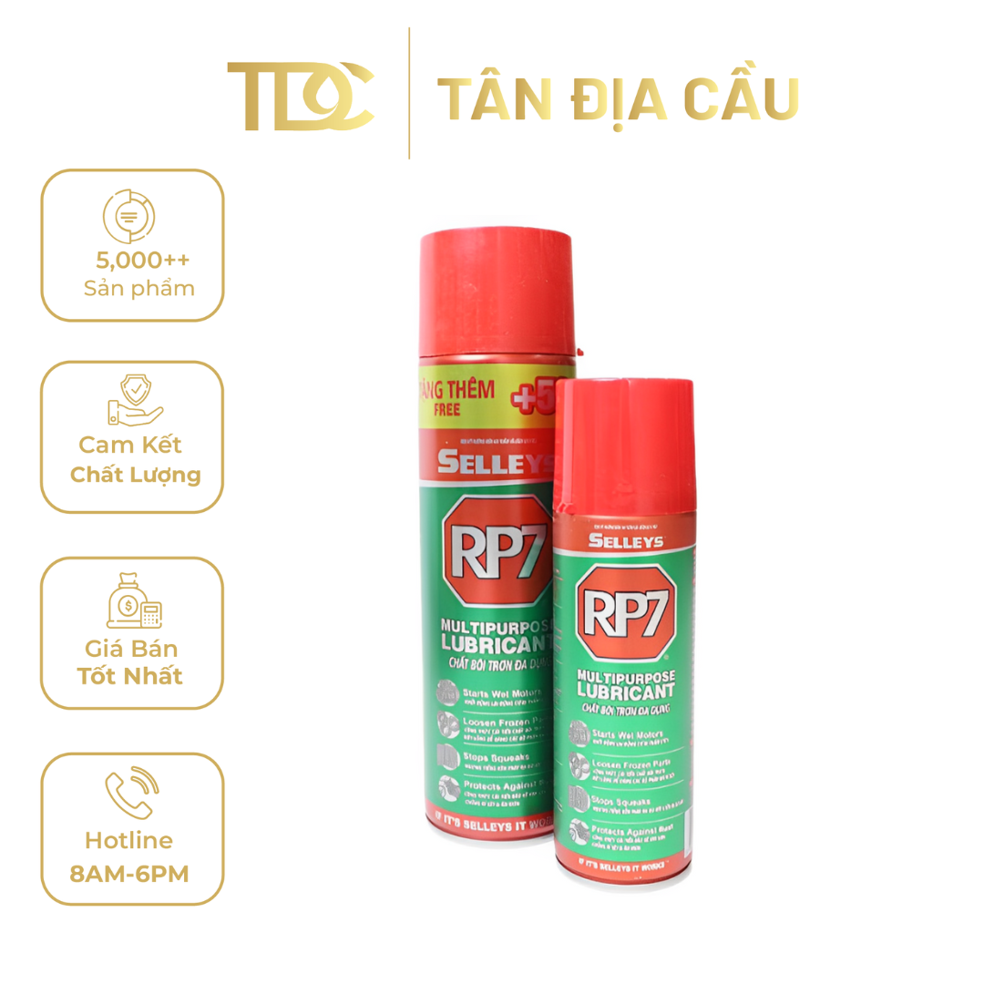 Multipurpose Lubricant Selleys RP7 350g Cleans & Prevents Rust & Grime, 493ml