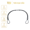 Whipcheck Air Hose Safety Cable 515mm X 3mm (20-1/4in X 1/8in), Taiwan, Galvanized Carbon Steel, Dixon WB1 Style / WCGV30, Hose Sizes 1/2