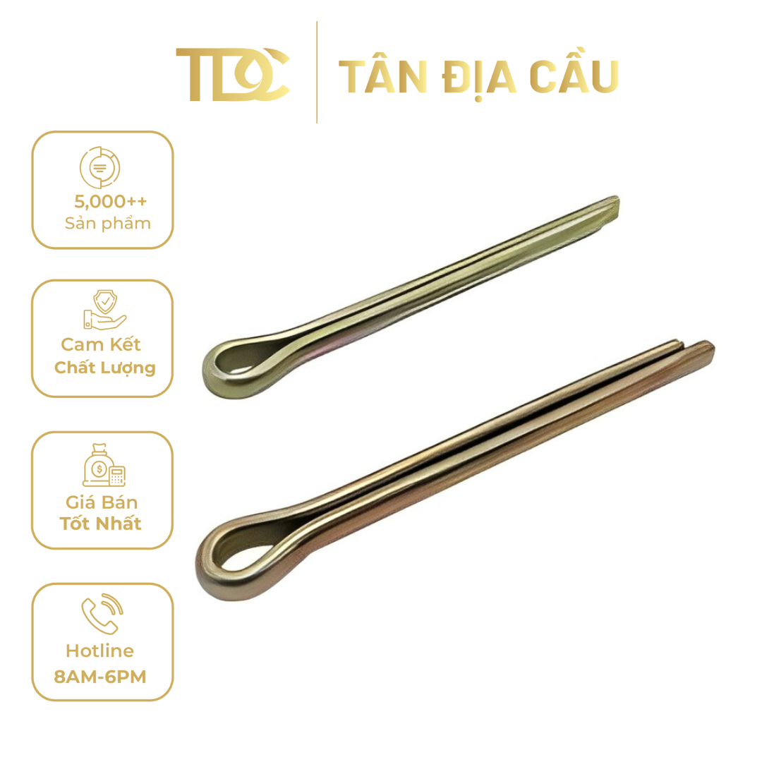 Split Pin, Zinc Plated Steel,D5 X 70mm