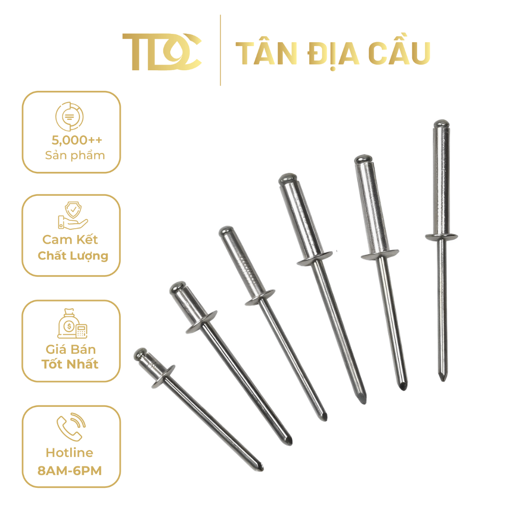 Aluminium Rivet 4 X 16mm