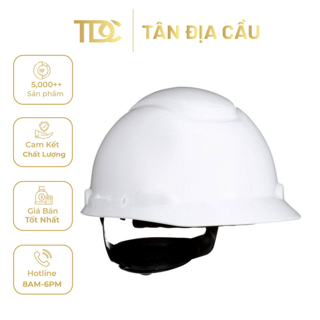 Nón Bảo Hộ 3M Securefit H-701Sfr – Không Lỗ Thoáng Khí,  Với Uvicator
