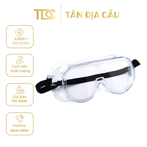Kính Chống Hóa Chất 3M 1621, 144 Cái/Thùng