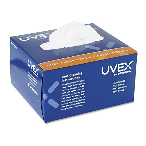 Honeywell S462 Uvex Clear Lens Cleaning Tissues 500/Box