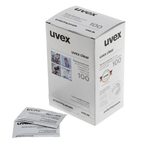 Khăn Lau Mắt Kính UVEX 9963-000, 100 Tờ/Hộp