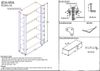 Stainless Steel Plates For Slotted Angle V Steel Shelves, 30 X 100cm