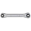 Proto J1193MLO Double Box Reversible Ratcheting Wrench 11 x 12 mm - 12 Point, Chrome
