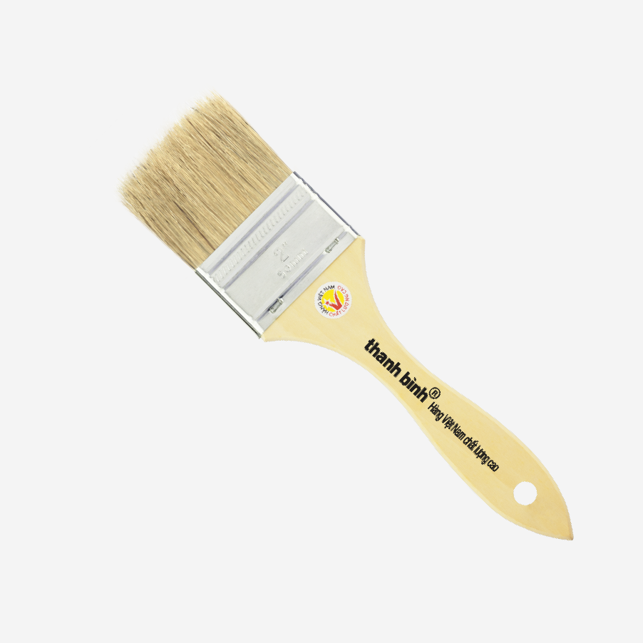 Thanh Bình Wooden Handle Paint Brush, 1MT20, 2