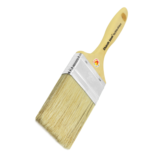 Thanh Bình Beavertail Wooden Handle Paint Brush 1CB10, 1